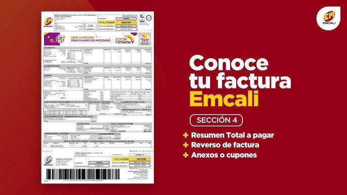 Factura Emcali Pago en Linea PSE